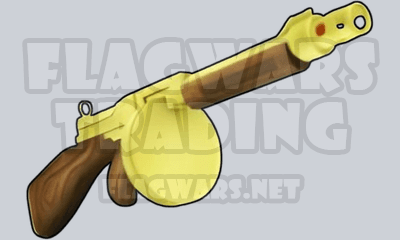 Golden Tommy Gun